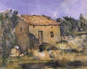 Paul Cezanne Abandoned House near Aix-en-Provence china oil painting artist